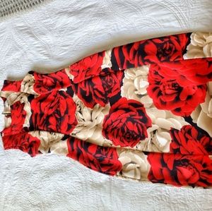 Knee length pencil dress